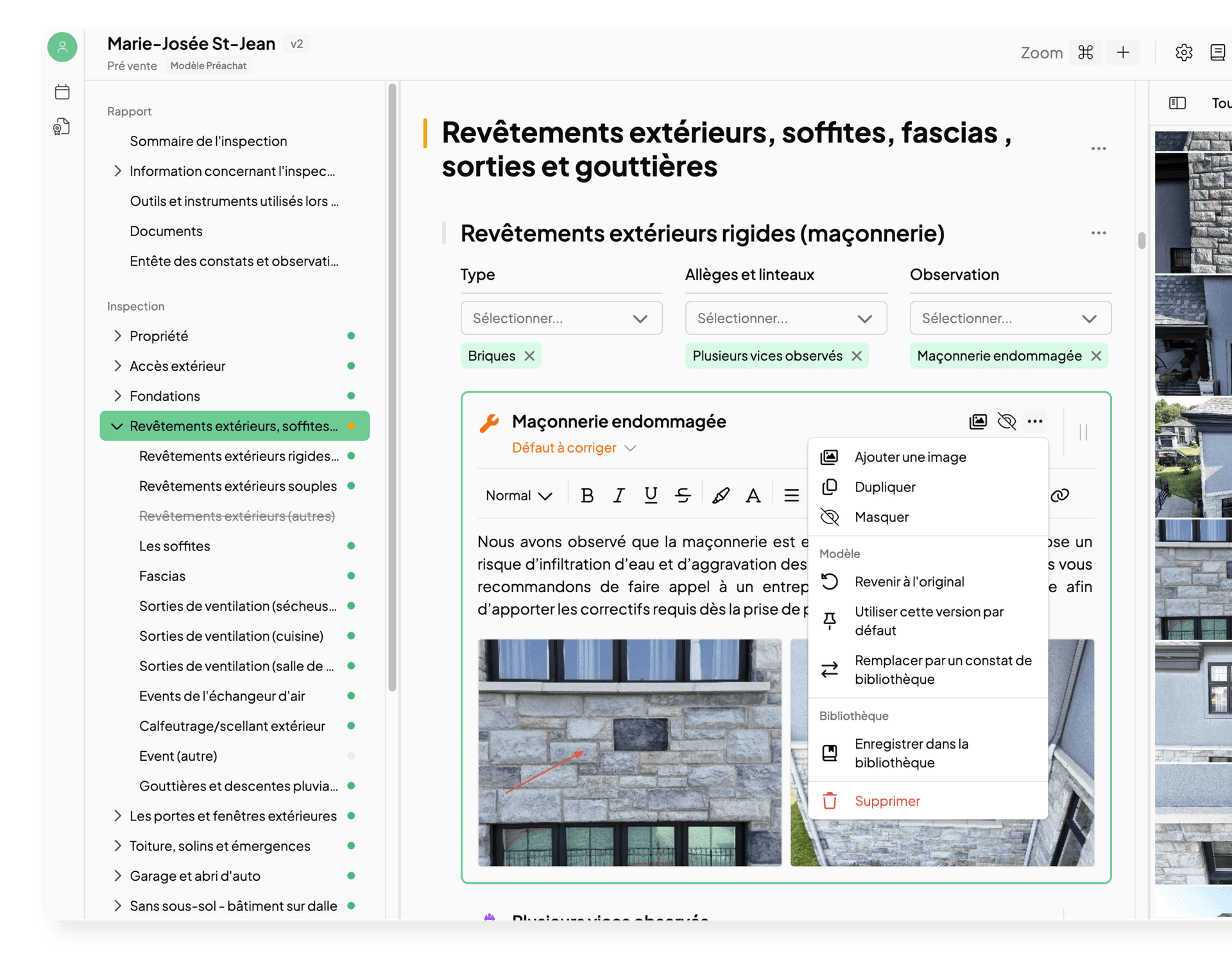 Rédigez des rapports structurés et professionnels