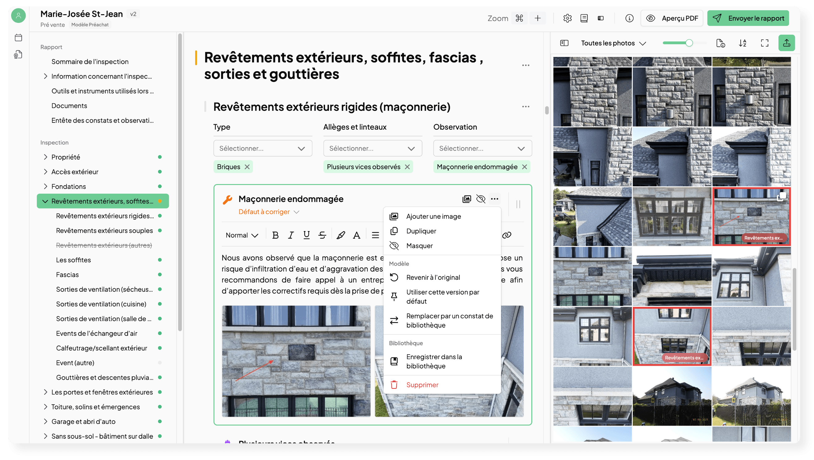 Rédigez des rapports structurés et professionnels